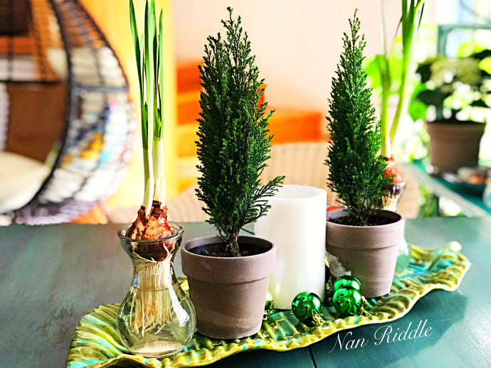 Vintage Garden Inspired Christmas