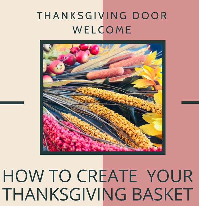 Create Your Thanksgiving Door Basket