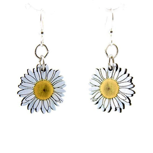 Daisy Blossom Earrings, Daisy Dangle Earrings, Spring Womens Jewelry