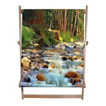 Double Deckchair, Barefoot Delight, River, Mountain Wilderness Landscape, Cabin Chair, Camping Chair