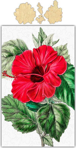 Whimsical Hibiscus Jigsaw Puzzle