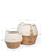 Agora Jar Basket - Natural (Set of 2)
