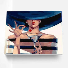 Paint By Numbers Kit - Lady Martini