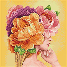 Diamond painting kit Flower Affection Crafting Spark 14.9 x 14.9 in