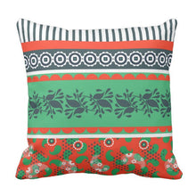 Mix and Match Indie Pattern Pillow Old World Style