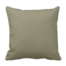 BOHO Pattern Birds & Flowers Decorative Throw Pillow Green Background