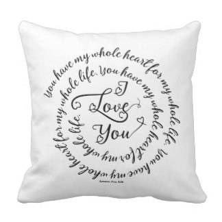 White Decorative Throw Pillow 
