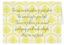 Greeting Card Shine On My Friend