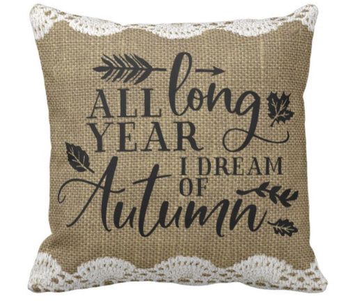 Throw Pillow Fall 