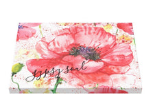 Canvas Print, Red Poppy Garden "Gypsy Soul" Floral, Wildflower, Wall Art