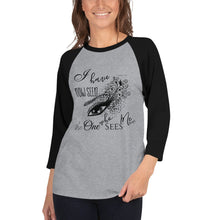 T-shirt, The One Who Sees Me, 3/4 sleeve raglan shirt, Faith T-shirt, Bible Verse, Typography, Graphic Eye,