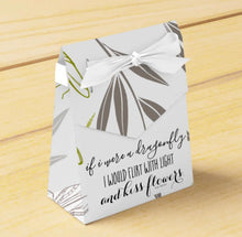 Party Favor Box, Dragonfly & Bamboo, If I Were a Dragonfly