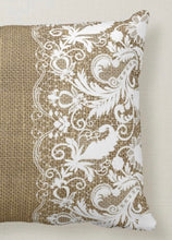 Porch Pillow, Burlap and Lace Design, Fireflies, Front Porch Swings, Throw Pillow