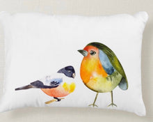 Porch Pillow, Porch Forecast, Words, Birds Pillow