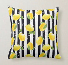 Lemon Glass Coaster, Lemon and Stripe "When Life Gives You Lemons Make Lemonade" Lemon Home Decor Coaster, Paperweight