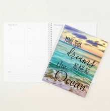 Ocean Daily Planner, Start Anytime Planner, Ocean Dreams Planner