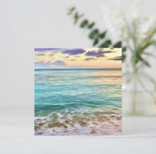 Set Ocean Daily Planner, "Dreams As Big As the Ocean" with Flat Card/Envelope, Gift Giving, Beach Theme