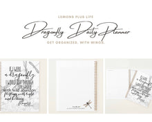 Dragonfly Daily Planner, If I Were a Dragonfly, Dragonfly Quote, Poem, Eliminate Stress, Get Organized, Whimsical Art