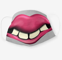 Face Mask "Big Teeth" Big Mouth, Men and Women Funny Mask, Halloween Smile Mask