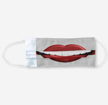 Face Mask "Big Smile, Happy Teeth" Big Mouth, Men and Women Funny Mask, Halloween Smile Mask