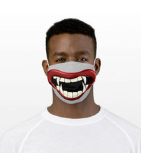 Face Mask, Scary Teeth, Big Mouth, Men and Women Funny Mask, Halloween Smile