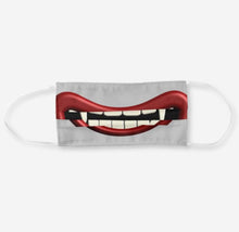 Face Mask, Scary Teeth, Big Mouth, Men and Women Funny Mask, Halloween Smile