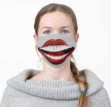 Face Mask "Big Smile, Happy Teeth" Big Mouth, Men and Women Funny Mask, Halloween Smile Mask