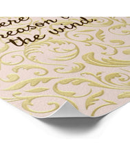 Home Office Prints, Ready to Frame, Wall Decor "When the roots are deep there is no reason to fear the wind." Home Office Wall Art