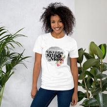 Funny, Unisex T-Shirt "Life Update Still a Mess" Bella Canvas, Floral Sublimation, Women T-shirt Design, Short Sleeve