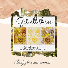 Sunflower Wall Art, Sunflower Print, Poster, Ready to Frame, Sunflower Wall Decor, Sunflower Home Decor, Sunflower Floral Print