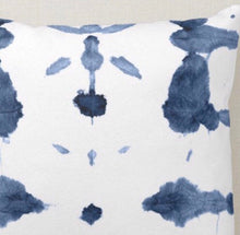 Shibori Design Throw Pillow, Square, Indigo, Boho Home, Boho Pillow, Washable, Size 16 X 16