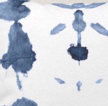Shibori Design Throw Pillow, Square, Indigo, Boho Home, Boho Pillow, Washable, Size 16 X 16