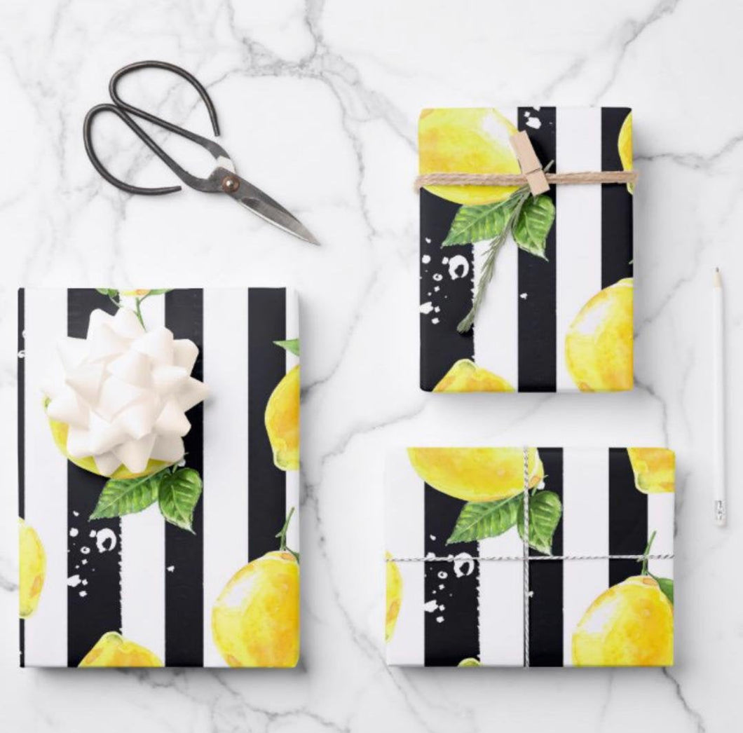 25 Gifts for Him - Lemon Stripes