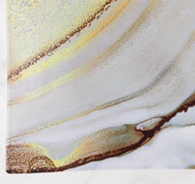 Abstract Glass Tray, Trinket Dish "Sunset" Abstract Design, Spa Bathroom, Elegant Escape