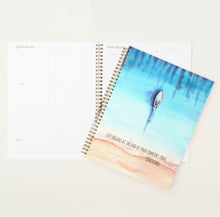 Ocean Daily Planner, Ocean, Boat "Life Begins at the End of Your Comfort Zone", Back to School, Office, Inspirational Planner, Ocean Journal
