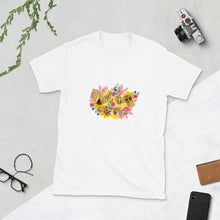 Funny T-shirt "Hot Mess Express" Floral, Sunflower, Unisex T-shirt for Her