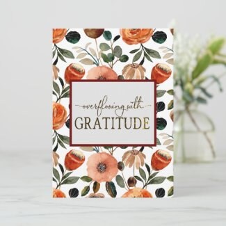 Gratitude Greeting Card Set of 3 