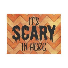 Halloween Mug "It's Scary in Here" Orange, Halloween Gift for Her, Ceramic Mug for Her, Mug With Words