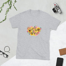 Funny T-shirt "Hot Mess Express" Floral, Sunflower, Unisex T-shirt for Her