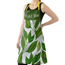 Plant Lover Apron, Garden Apron "I Grow Things" Plant Pattern Apron, Potted Plants Apron, Gardening Apron, Plant Lover Gift, Gift for Mom
