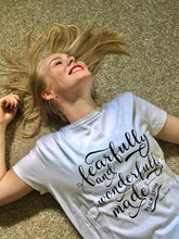 Women's T-shirt "Fearfully and Wonderfully Made"