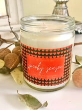 Spooky Season Halloween Candle, Natural Soy Wax Blend Candle, Fall Candles, Artisan Hand-Poured Candles