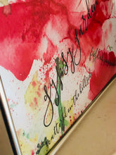 Wall Art, Print, Red Poppy, "Gypsy Garden" Wildflower, Floral, Poster