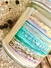 Ocean Lullabye, 7.5 oz Natural Soy Wax Blend Candle, Coastal Candles, Ocean Home Accents, Gift for Her