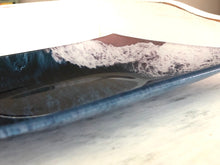 Blue Ocean, Glass Tray, Ocean Trinket Dish