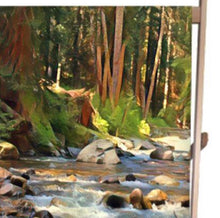 Double Deckchair, Barefoot Delight, River, Mountain Wilderness Landscape, Cabin Chair, Camping Chair