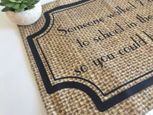 Funny Thanksgiving Placemat "So You Could Have All This" Fall Cloth Placemat, Burlap Design, Fall Table Decor