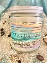 Ocean Lullabye, 7.5 oz Natural Soy Wax Blend Candle, Coastal Candles, Ocean Home Accents, Gift for Her