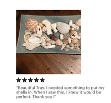 Starfish Glass Tray, Starfish Trinket Dish, Beach Decor