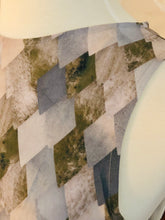 A-Line Dress, Dragon Scale Pattern, Tan, Grey, Brown, Women Dress, Neutral Colors, Flatters All Figures, Womens Dress, Flowy Style